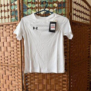 Under Armour Kids White Tech Shirt - Size Youth XS - NWT